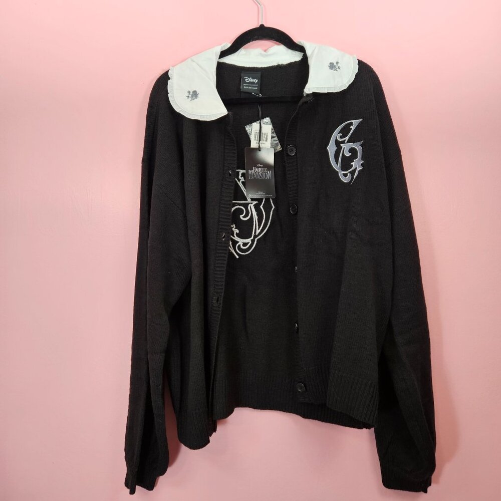 Hot Topic Her Universe Disney The Haunted Mansion Master Gracey Cardigan Plus Sz - Picture 2 of 9